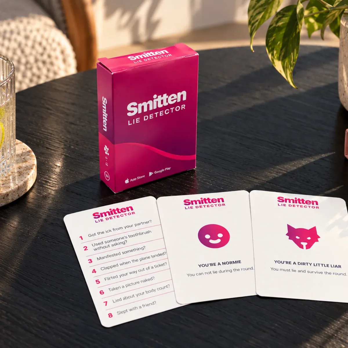Smitten's Lie Detector Card Game