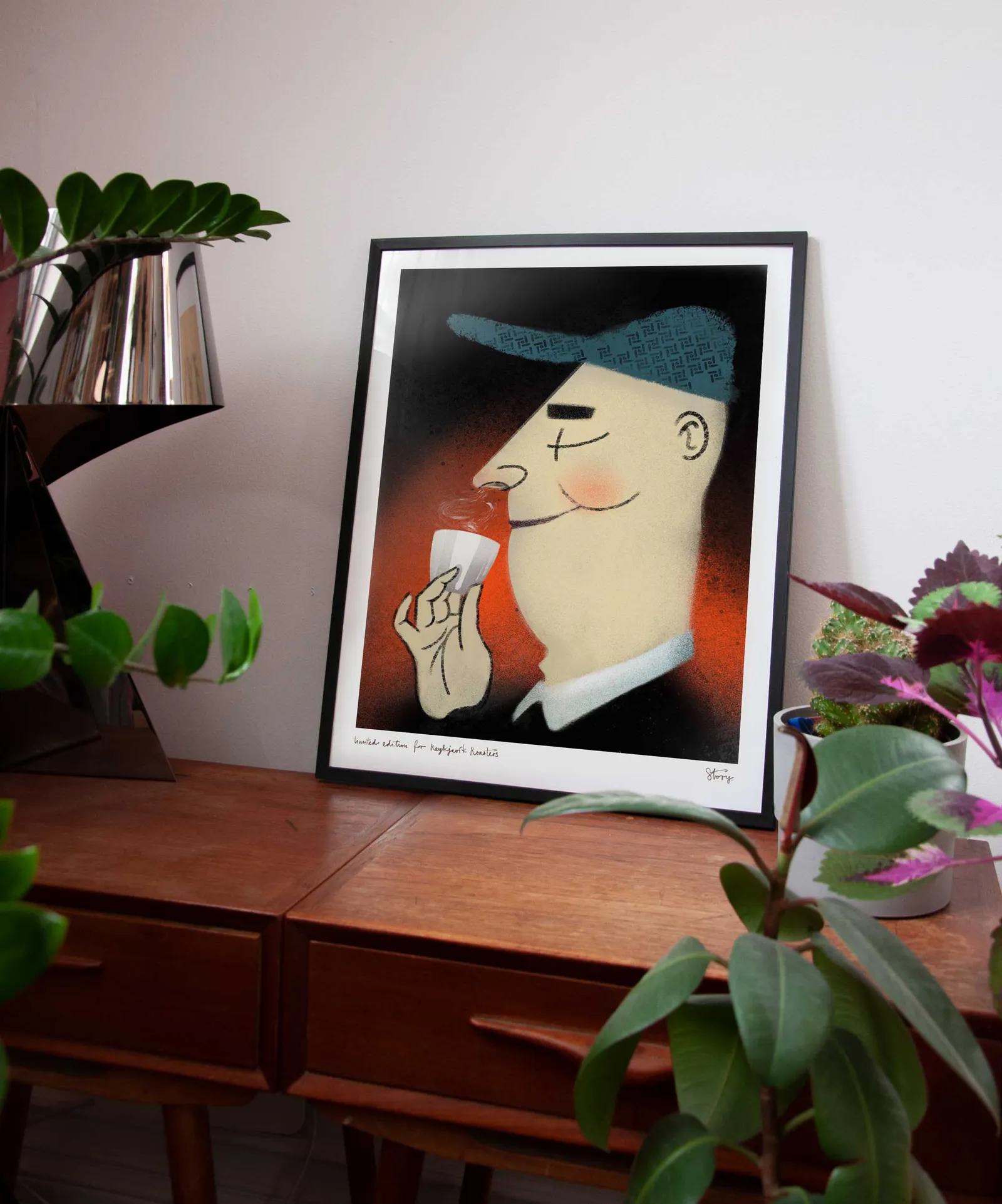 Limited edition poster – Reykjavik Roasters x Anna Story x 01
